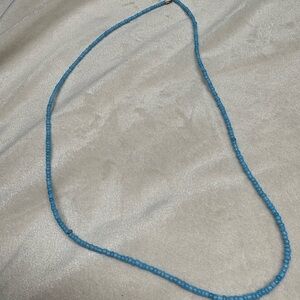 Blue Beaded Necklace